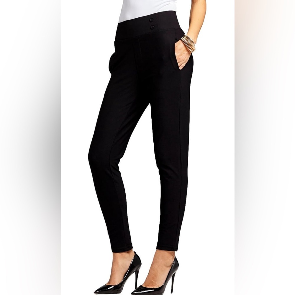 Essential High-Waist Stretch Dress Pants
